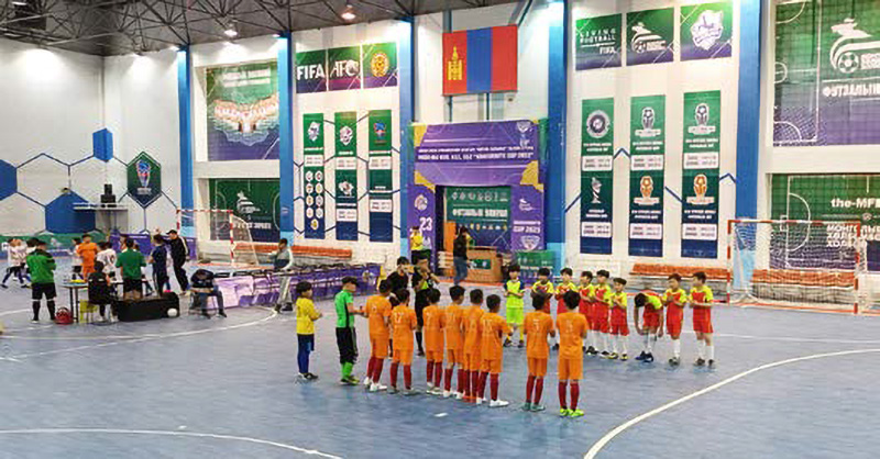 Fußballturnier in Ulaanbaatar