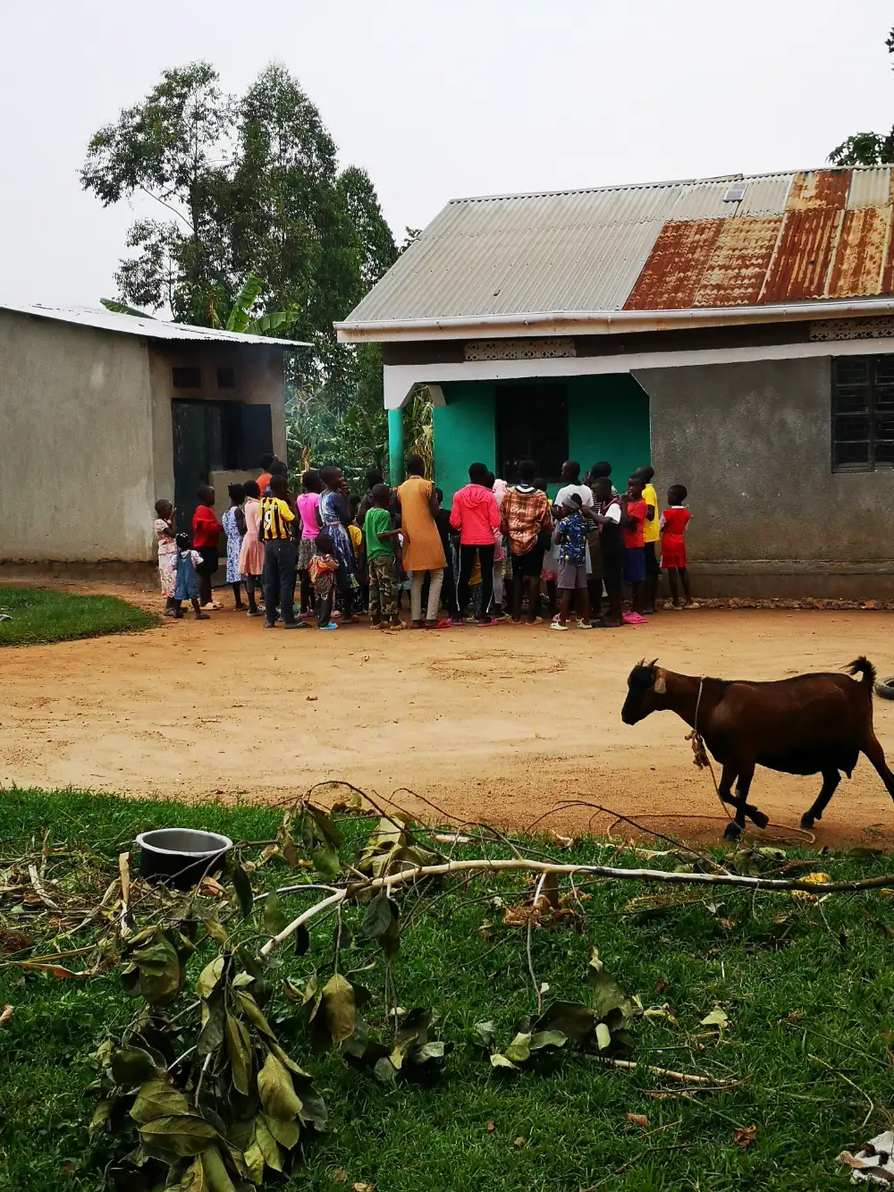 Weihnachtsoutreach im Dorf