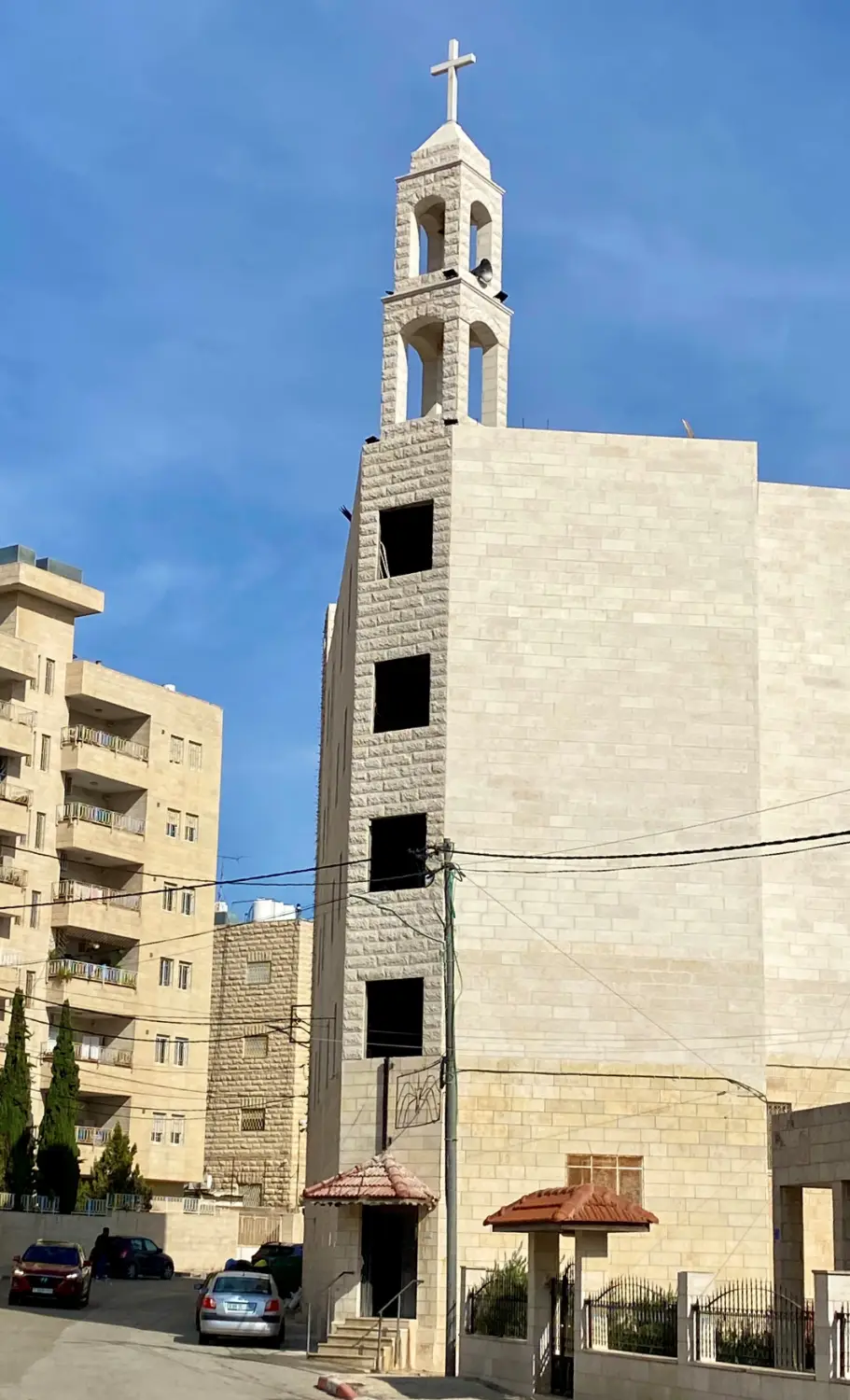 Die First Baptist Church ist von Weitem erkennbar. 14 Anschläge gab es dort bereits.