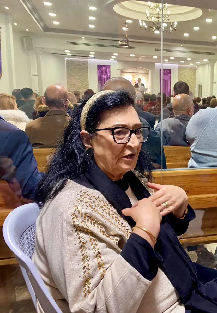 „No prayer, no power“ lautet das Motto von Elvira Khouri (Bild) und ihrem Mann Naim.